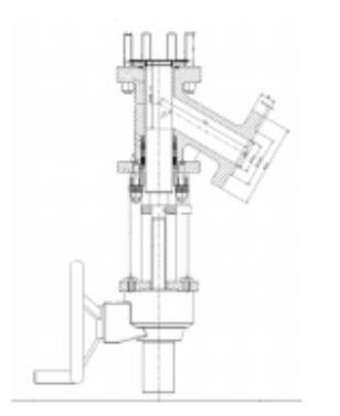 柱塞閥結構示意圖